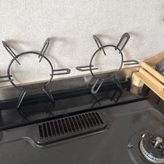 グリル付きテーブルコンロの画像