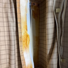 【傷みあり】キャリーケース・ブラックの画像