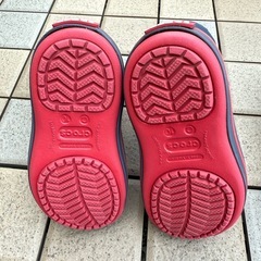 クロックス　ジュニア　
スノーブーツ　C10 17.5cmの画像