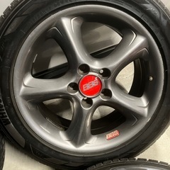 BBSホイールとスノータイヤの画像