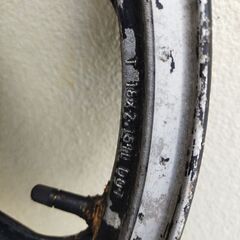 Z1R リア　ホイールの画像