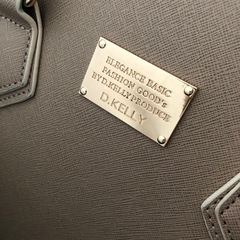 （訳あり）ハンドバッグ　ベージュの画像