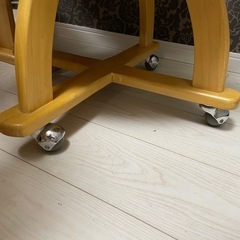 早期引き取り希望❗️６人掛けダイニングテーブル椅子セット無料の画像