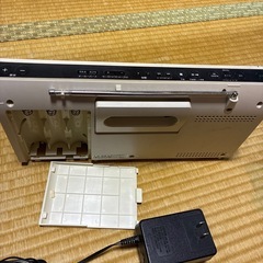 今月処分！SONY CDプレーヤー　ラジオ動作確認済み　災害時に電池でも使えますの画像
