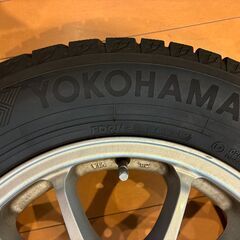 Yokohama タイヤ　スタッドレス　195/65  １シーズン(2か月利用済み）の画像