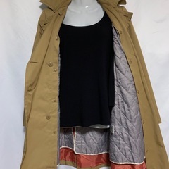 ファー付✨コムサデモード🩷トレンチコートの画像