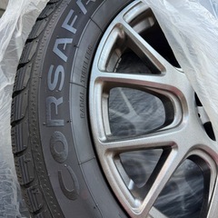 スタッドレスタイヤ　ホイール付き　225/55R17の画像