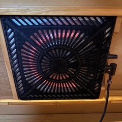 ニトリ 木製こたつテーブル 幅約 100cm ヒーター動作確認済み オールシーズン使用可 の画像