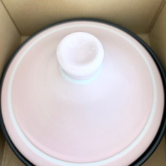 タジン鍋　Lサイズ　ピンクの画像