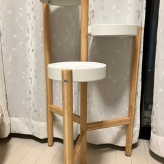 【美品】IKEA イケア　サッツマス　プラントスタンドの画像