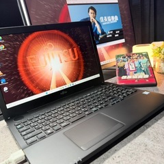 ⭐️Windows11⭐️Office2024⭐️富士通 Lifebook i7搭載 16GB 新品SSD512 HQタイプ Blu-ray フルHD 高音質スピーカーの画像
