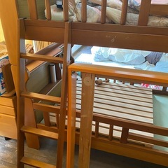 【二段ベッド 無料でお譲りします】の画像