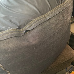 無印良品　ビーズクッションの画像