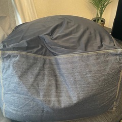 無印良品　ビーズクッションの画像