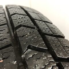 DUNLOP WINTER MAXX WM02 165/65R15 15インチ スタッドレス 4本 22年製 バリ溝 タフト ソリオ デリカD:2等　(STN081) の画像