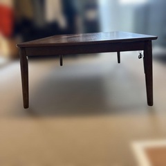 【2023年製】ユアサ 人感センサー付きテーブルこたつ 120×80　美品の画像