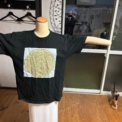 フラワーオブライフシャツの画像