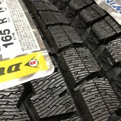 【新品】DUNLOP WINTER MAXX SV01 165R14LT 6PR 14インチ スタッドレス 4本 22年製 ADバン等　(STV033)の画像