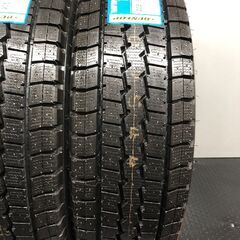 【新品】DUNLOP LT03 205/60R17.5 111/109L LT 17.5インチ ライトトラック用 スタッドレス 6本 22年製 キャンター ポンチョ等　(STQ077) の画像
