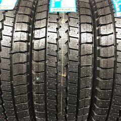 【新品】DUNLOP LT03 205/60R17.5 111/109L LT 17.5インチ ライトトラック用 スタッドレス 6本 22年製 リエッセ ポンチョ等　(STQ079)の画像