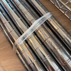 【お譲り先決定】①ルミナス　スチールラック　キャスター付きの画像