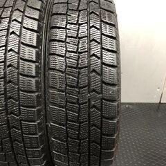 DUNLOP WINTER MAXX WM02 155/65R14 14インチ スタッドレス 2本 20年製 バリ溝 ワゴンR タント ミライース ピクシスメガ等　(STD164)の画像