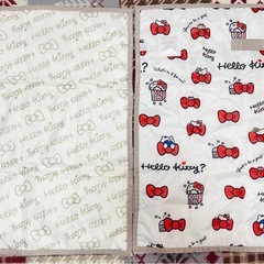 ハローキティ　おむつ替えマット　おむつ替えシート の画像