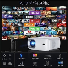 プロジェクター&スクリーン100インチセットの画像