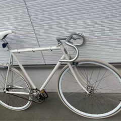 FUJI フジ FEATHER フェザー オーロラホワイト シングルスピード ピストバイクの画像