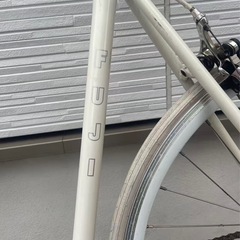 FUJI フジ FEATHER フェザー オーロラホワイト シングルスピード ピストバイクの画像
