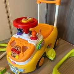 アンパンマン よくばりビジーカーDX 押し棒＋ガード付きの画像