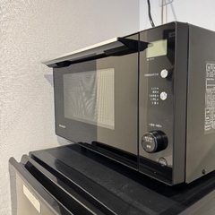 美品早い者勝ち【中古】シャープ2022年製/電子レンジ/一人暮らし/フラット型/RE-TS171-Bの画像