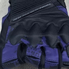 未使用　バイク グローブ プロテクター エアライド Lサイズ　ブルー　南海部品 SDG-7057 の画像