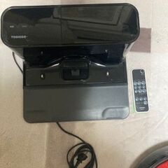 ロボット掃除機 リモコン　充電ドックあり　中古　東芝の画像