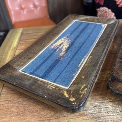 やちむん皿の画像