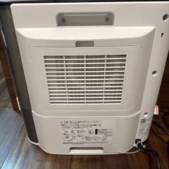 シャープHX-RK12 プラズマクラスター 加湿 セラミックファンヒーターの画像