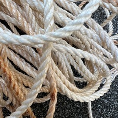 ① ロープ　ナイロン系 45m 4mm の画像