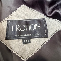 FRONDIS ロングコート ファー襟の画像