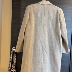 美品ウール100%コートの画像