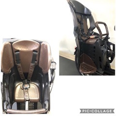 1年保証 ヤマハ　パスキッス　20インチ　子供乗せ　茶色　電動アシスト自転車　g103の画像