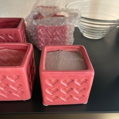 花屋花材　ガラス陶器の画像