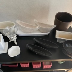 花屋花材　ガラス陶器の画像