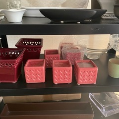 花屋花材　ガラス陶器の画像