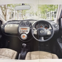 日産　マーチ　カタログの画像