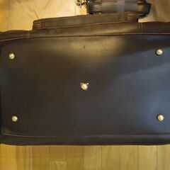革製 ボストンバッグ 50cm×30cm×30cmほどの画像