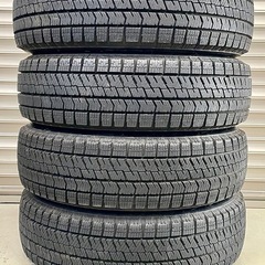 バリ山スタッドレス155/65R14ブリヂストンVRX2の画像
