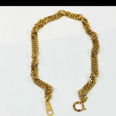 k18スクリューブレスレットの画像