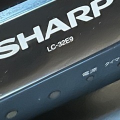 シャープ　AQUOS 32インチテレビ　ジャンク品の画像