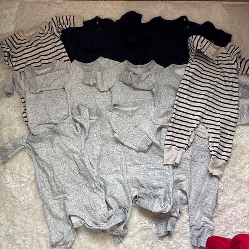 13着）無印良品　ベビー服　スエット生地