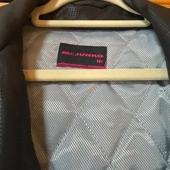 ポリエステルコート　Mサイズ　ビジネス、通勤に！ ブラックの画像